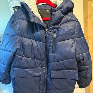 Under Armour Boys Navy Puffer Coat
